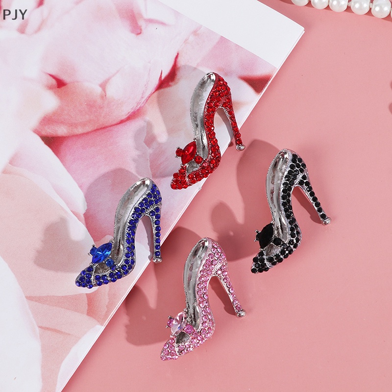 Trâm Cài Áo Hình Giày Cao Gót Thời Trang Sáng Tạo Cho Nữ PJ