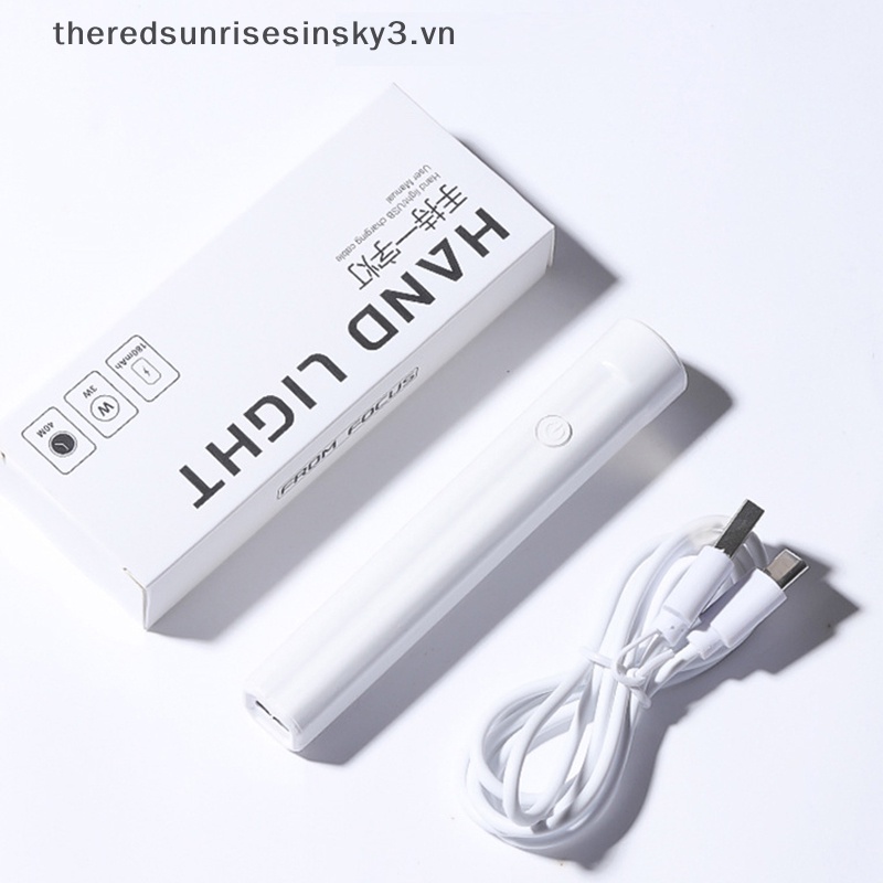 Đèn LED UV Sấy Khô Sơn Móng Tay Siêu Nhanh Sạc USB Thời Trang