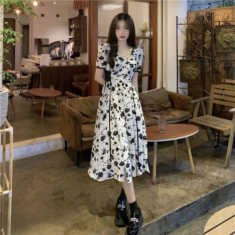 Đầm Hoa Hồng Thời Trang Mùa Hè 2023 Phong Cách Mới Cho Nữ