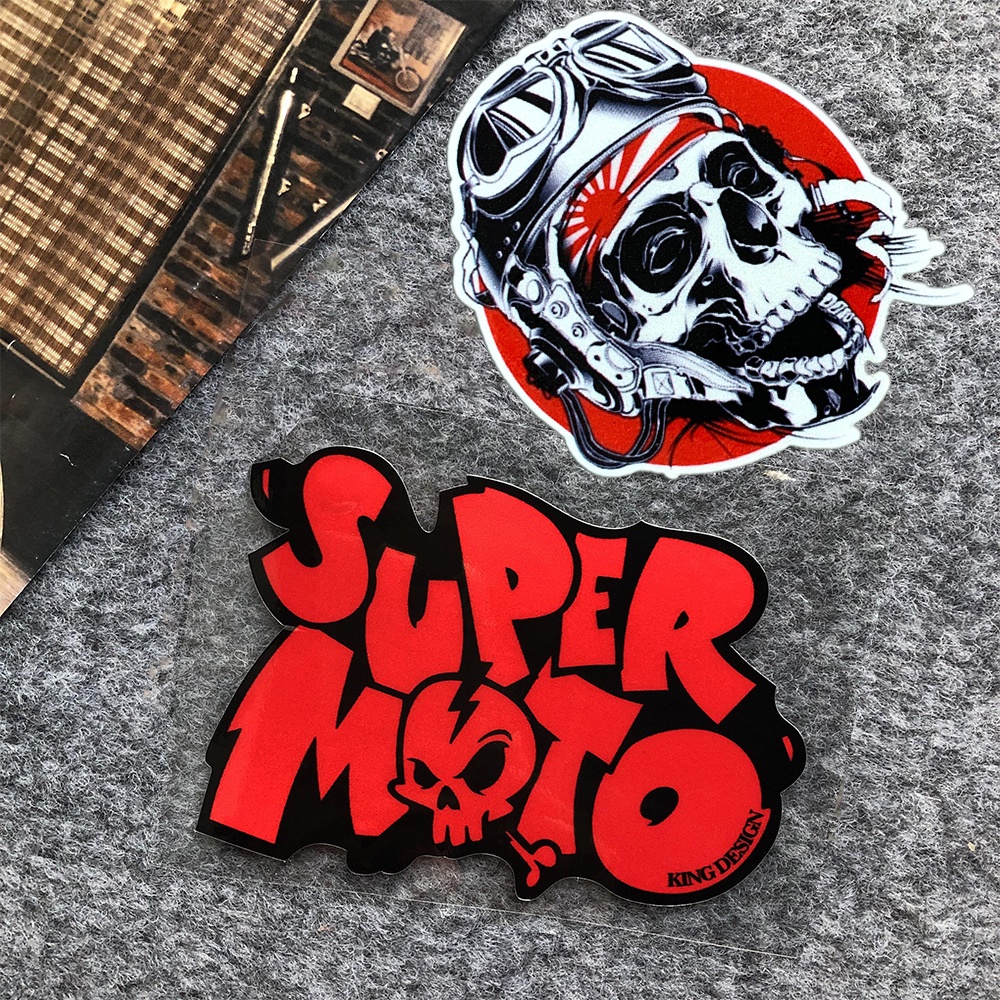 Miếng Dán Phản Quang Thái Lan Trang Trí Thân Xe Mô Tô Honda 125 Click125 Click125I Click150 Click150I Click V2 Vario CB110 Xrm