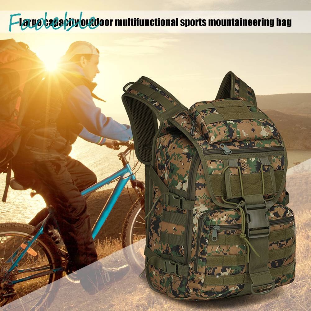 Ba Lô Thể Thao Du Lịch &amp; Cắm Trại Bằng Vải Oxford Cho Nam