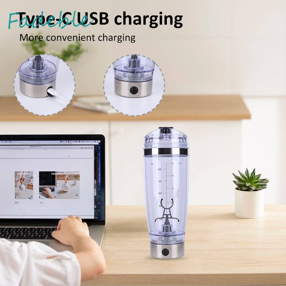 Bình Nước Điện 450ml / 600ml Có Thang Đo Tiện Lợi