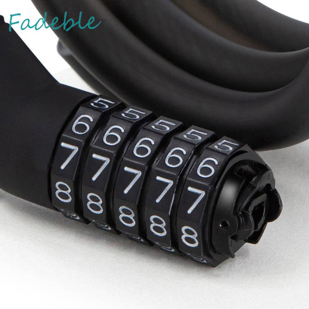 Bộ Ổ Khóa Và Dây Thép Cho Xe Scooter M365 / Pro2 / Ninebot ES2 / F30