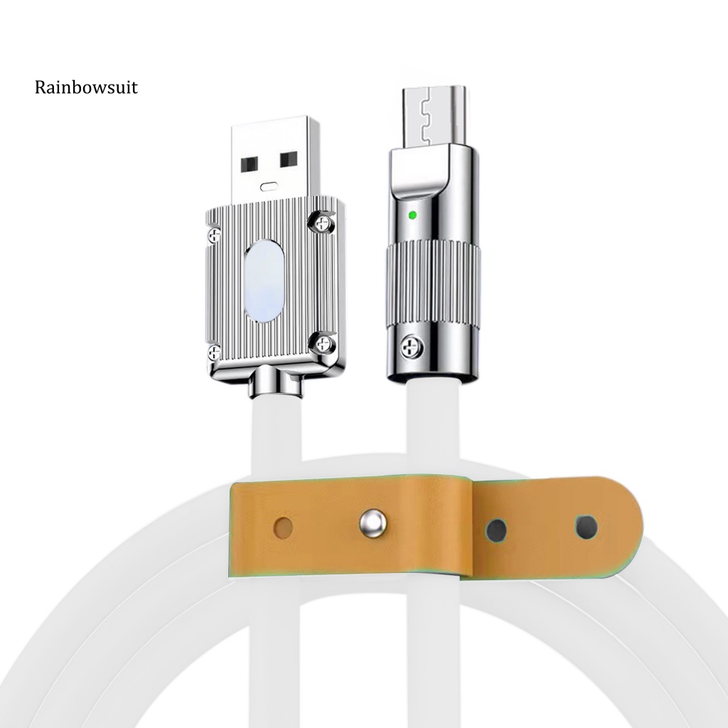 Dây Cáp Sạc Nhanh 6A 120W Mềm Mại Dành Cho Android