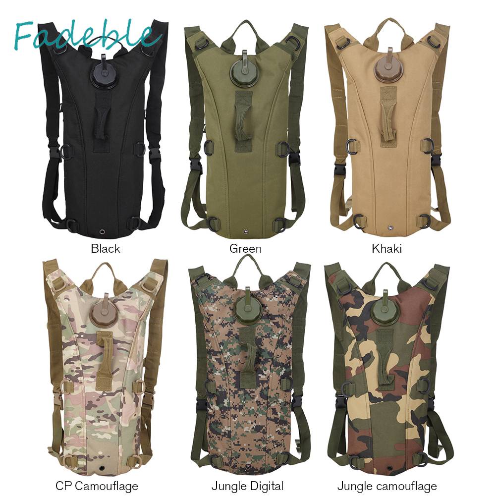 Bình Đựng Nước 3L Bằng Nylon Thoáng Khí Gọn Nhẹ Cho Xe Đạp Leo Núi