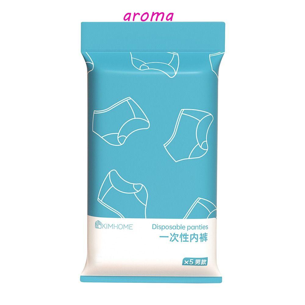 AROMA Bộ 5 Quần Lót Mềm Mại Dùng Một Lần Tiện Dụng