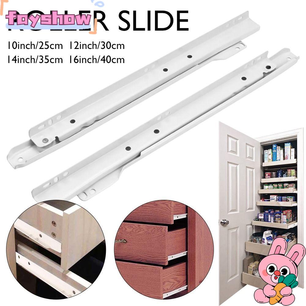 FAY 1 Cặp Thanh Trượt Ngăn Kéo Tủ Bằng Sợi Đay Dày Dặn