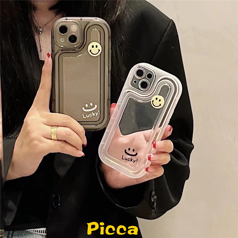 Ốp Điện Thoại Hình Mặt Cười Dễ Thương Cho IPhone 7plus XR 7 8 Plus 11 11 12 14 13 Pro MAX X XS MAX SE 2020