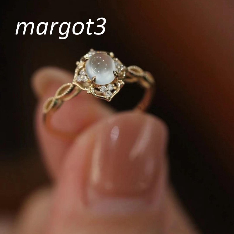 Nhẫn Bạc 925 Đính Đá Mắt Mèo Thời Trang Sang Trọng Cho Nữ Margot3 S925