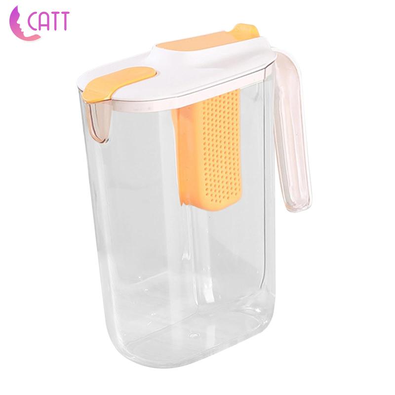 Bình Đựng Nước Carafe Cỡ Lớn Có Nắp Và Tay Cầm Tiện Dụng