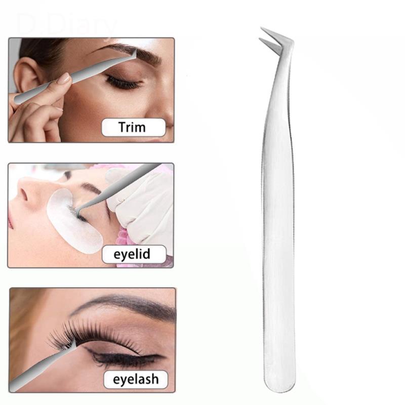 Nhíp Gắn Mi Giả Chống Tĩnh Điện Bằng Thép Không Gỉ Độ Chính Xác Cao