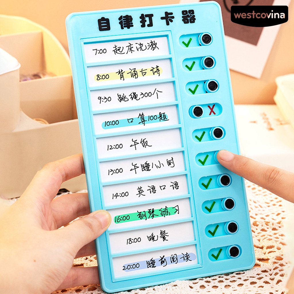 [WSTN] [WSTN]✎Bảng Giấy Ghi Chú Tự Khử Trùng Gọn Nhẹ Có Thể Tháo Rời Và Tái Sử Dụng Cho Học Sinh / Người Lớn