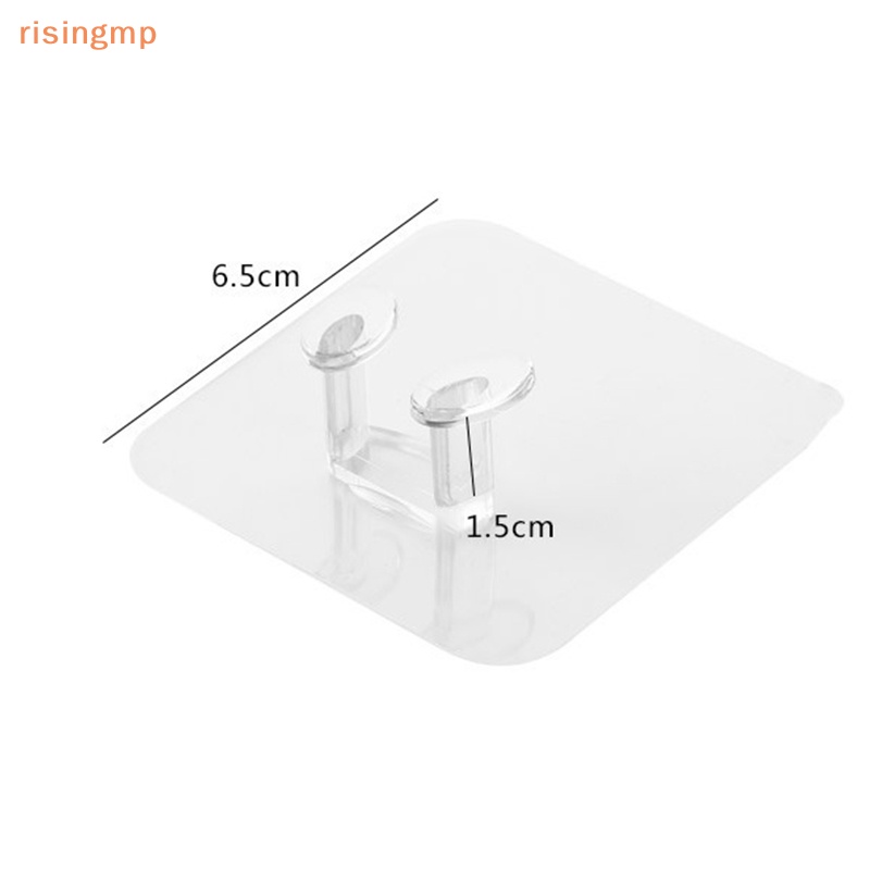 Set 2 / 10 Giá Đỡ Ổ Cắm Điện Gắn Tường Không Cần Khoan Tiện Dụng Cho Phòng Tắm / Nhà Bếp