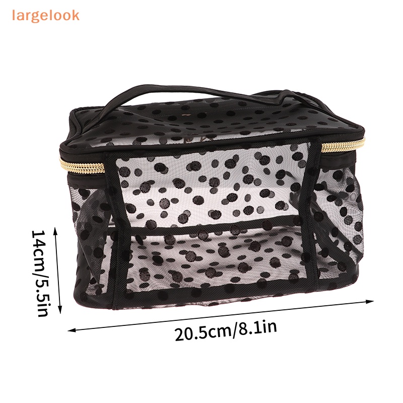 Túi Đựng Mỹ Phẩm Trong Suốt Cỡ Lớn Tiện Dụng Mang Đi Du Lịch Cho Nữ