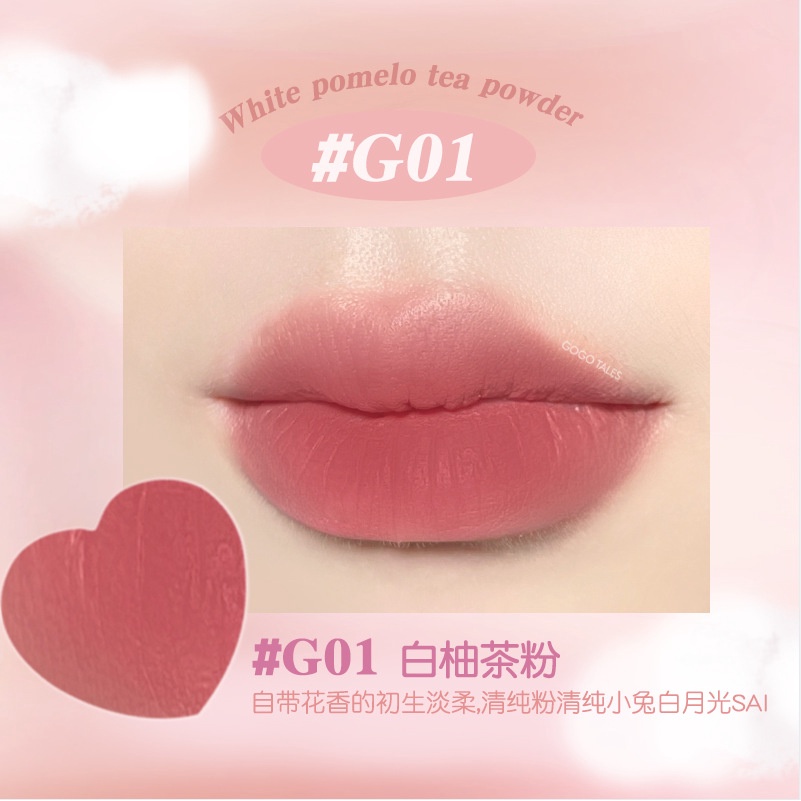 Son Kem Gogotales Tông Nhung Lì Mềm Mại Tinh Tế