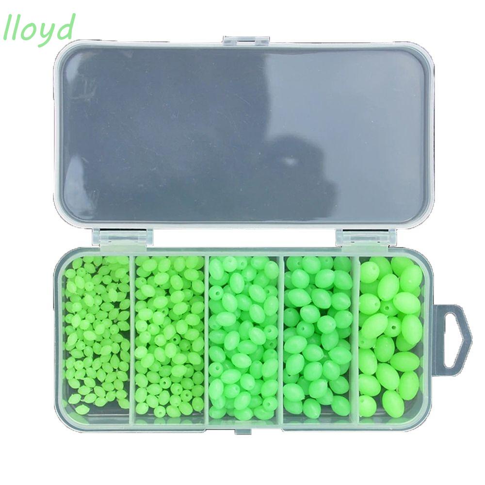 LLOYD Hộp 375 Hạt Phát Sáng Trong Tối Làm Phụ Kiện Mồi Câu Cá