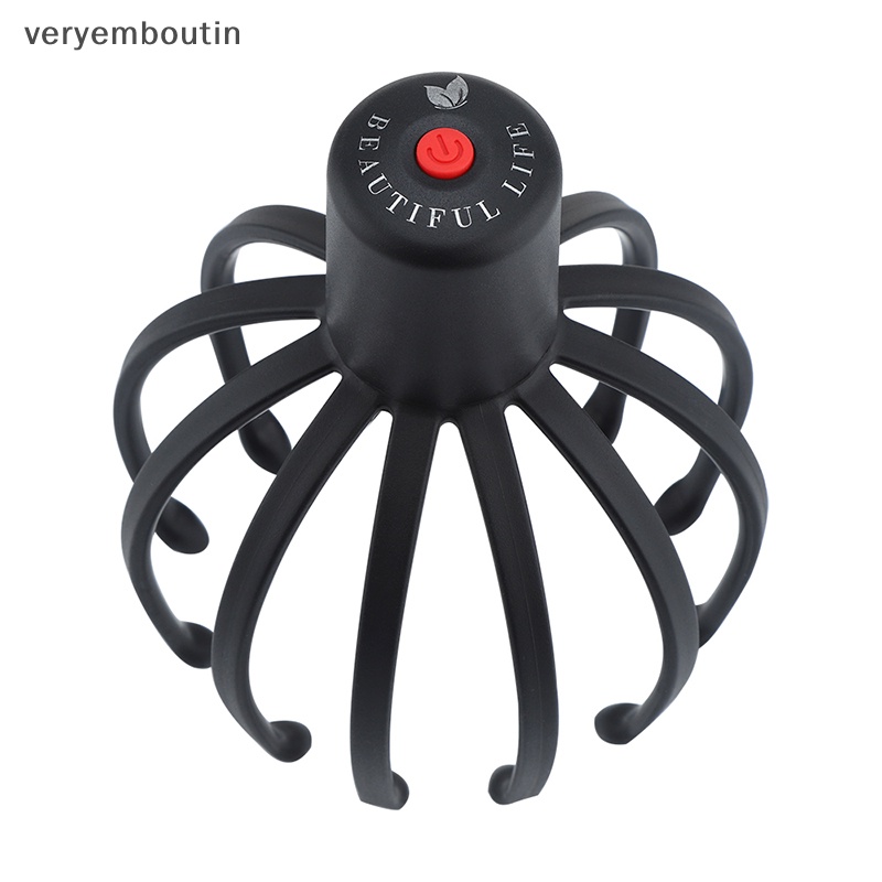 Dụng Cụ Mát Xa Da Đầu Hình Bạch Tuộc Bằng Điện