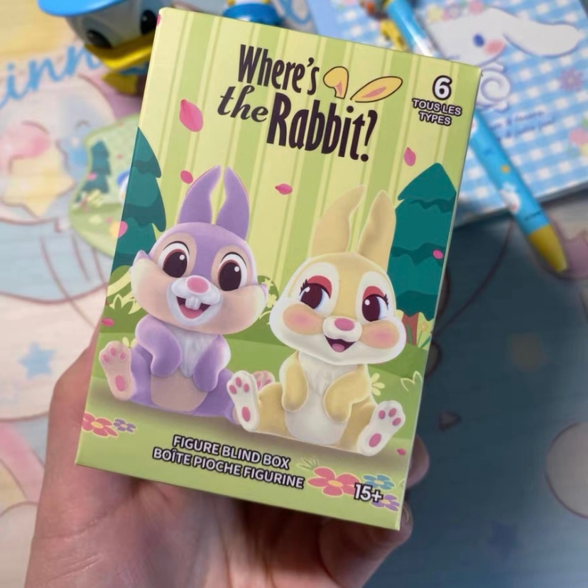 Mô Hình Búp Bê Thỏ Disney Where 'S The Rabbit Series Dùng Làm Quà Tặng Cho Bạn Bè