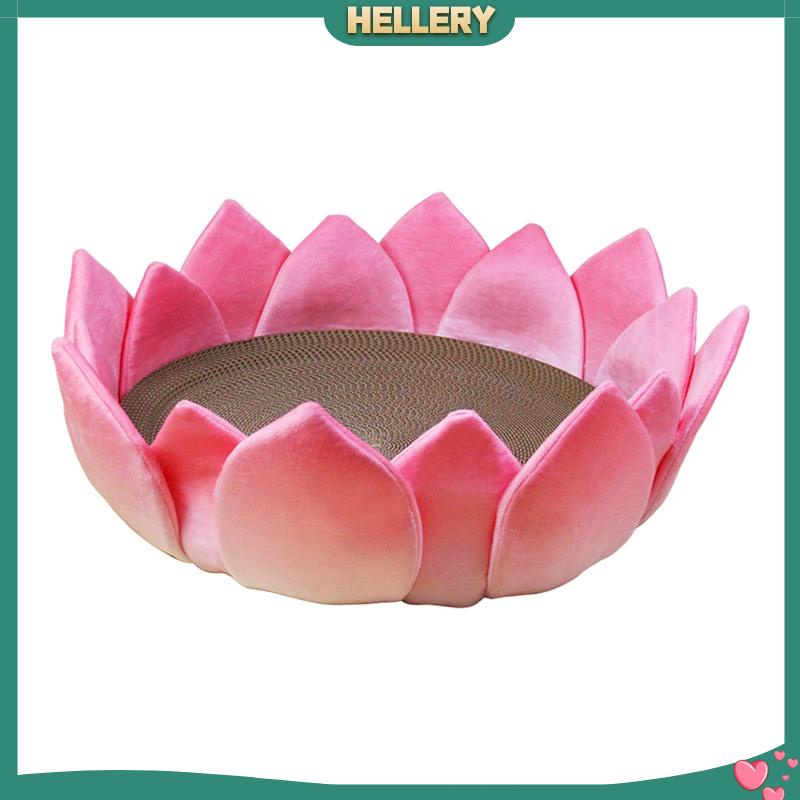 Giường Ngủ Hình Hoa Sen 42x17cm Dày Dặn Cho Mèo Cào