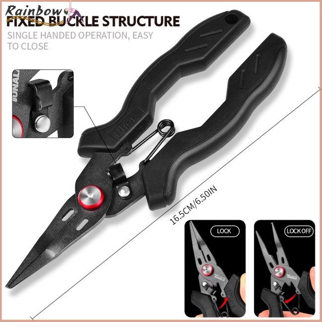 Kìm Gỡ Lưỡi Câu Cá Bằng Thép Không Gỉ Tiện Dụng