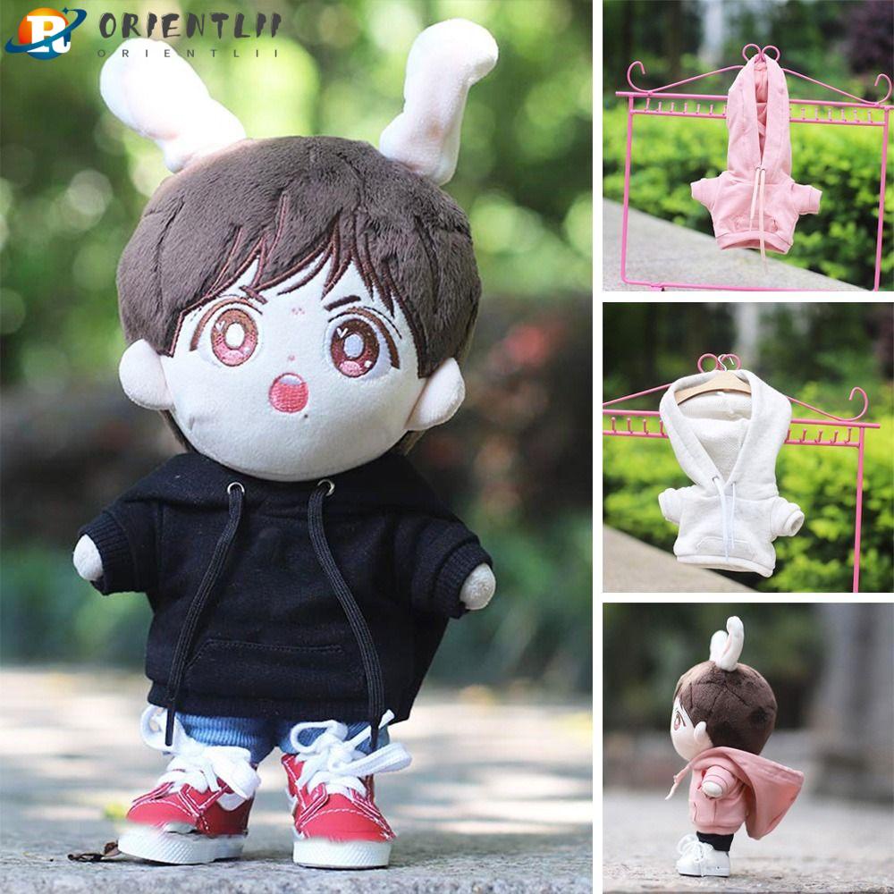 ORIENTLII Áo Hoodies Thời Trang Cho Búp Bê 15cm Tỉ Lệ 1 / 12