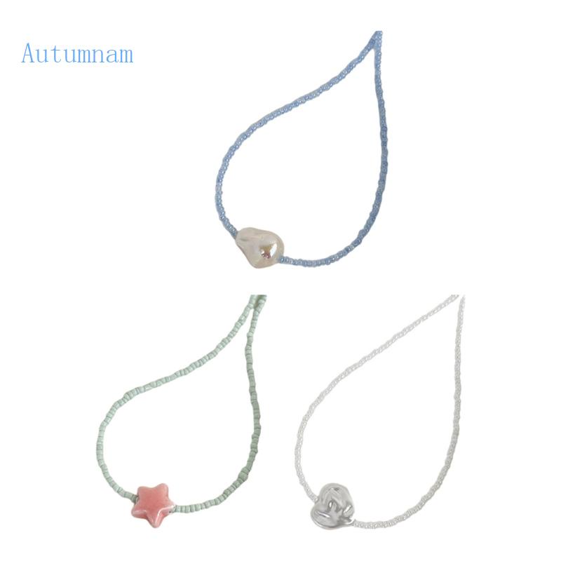 Mặt Vòng cổ Hình Ổ Khóa Đính Hạt Nhiều Màu Sắc Thời Trang