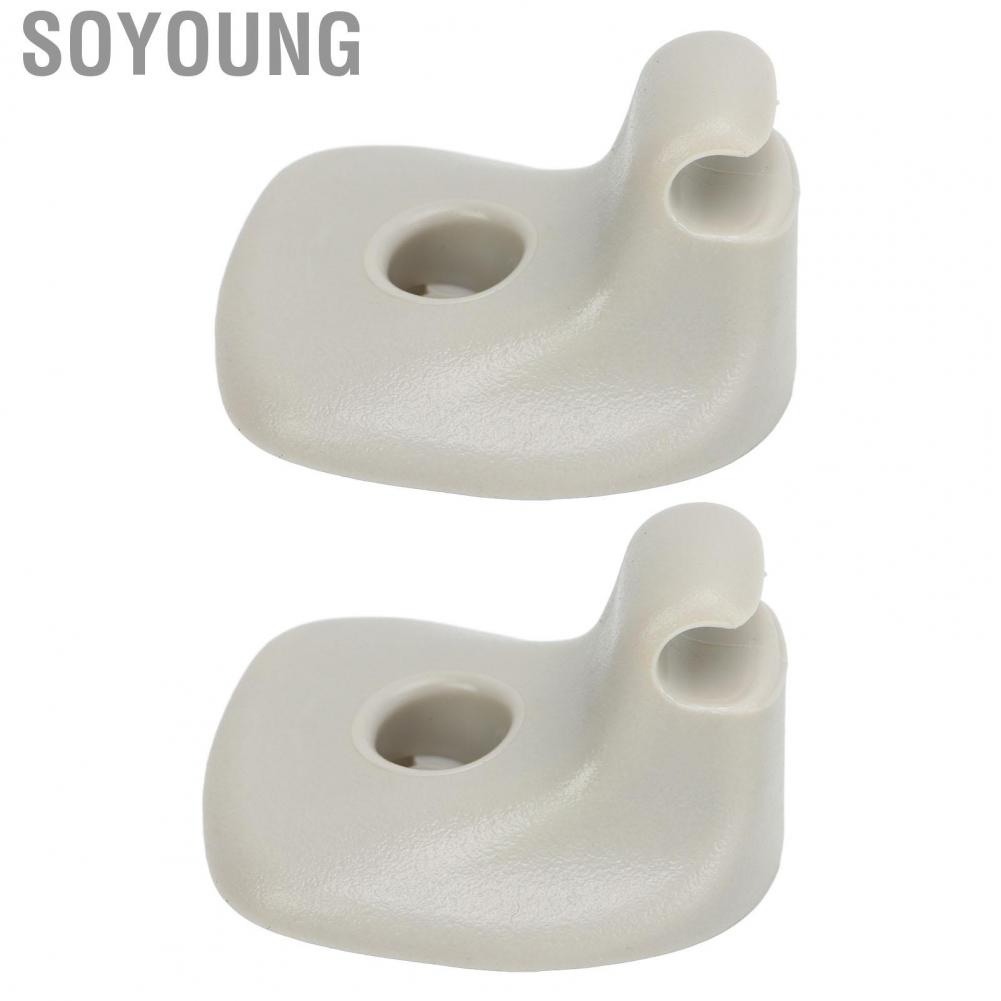Soyoung Sun Visor Retainer  Fashionable Appearance Easy Install Stable Sturdy 1 Pair Exquisite Workmanship for