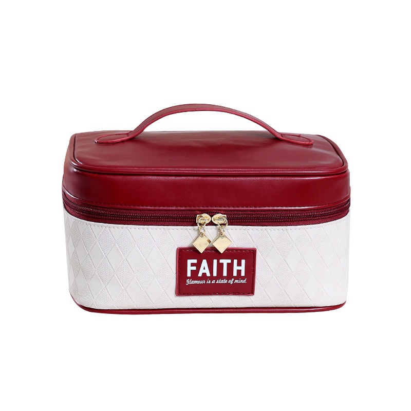 Túi Vuông Đựng Đồ Trang Điểm Sang Trọng Tiện Dụng Khi Đi Du Lịch