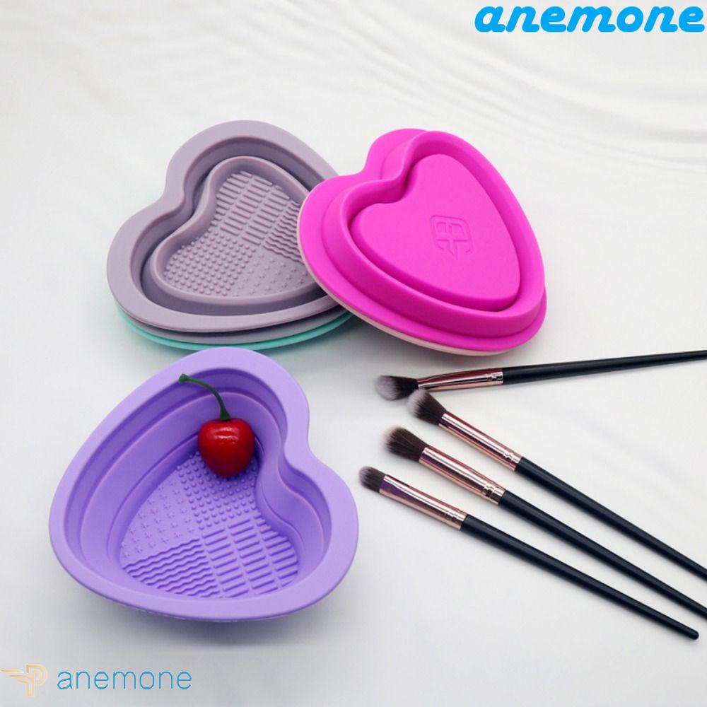 ANEMONE Bát Silicone Cầm Tay Đựng Cọ Trang Điểm Tiện Dụng