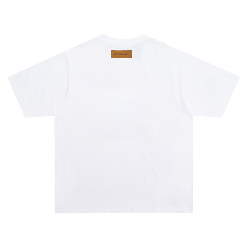 Áo Thun Tay Ngắn Cổ Tròn In Chữ L55-New