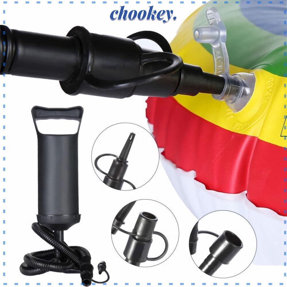 CHOOKEY Máy Bơm Hơi Cầm Tay 12-inch Hai Đầu Bằng Nhựa Tiện Dụng Cho Bể bơi