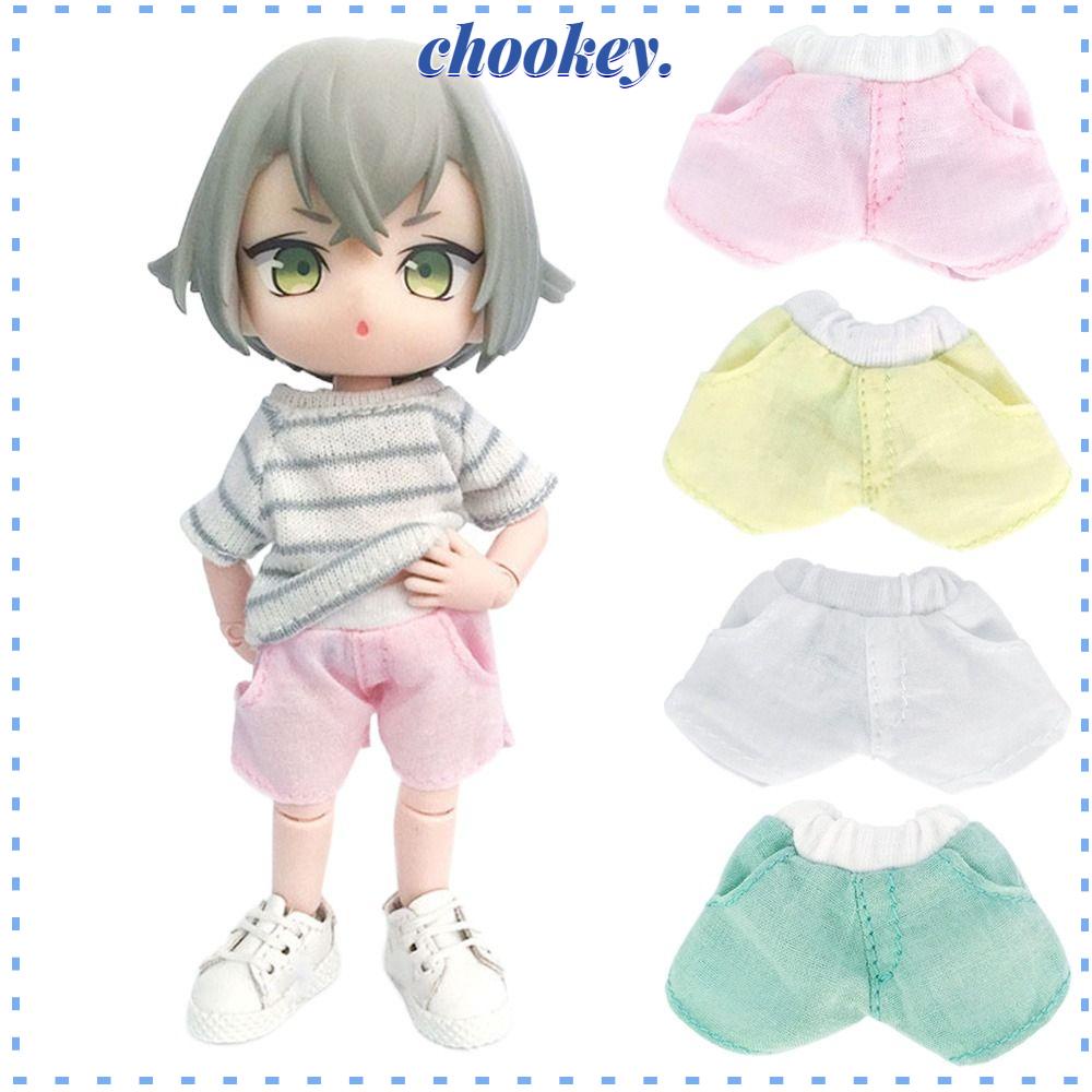 CHOOKEY Quần Short Cotton Thời Trang Cho Búp Bê Tỉ Lệ 1 / 11 1 / 12