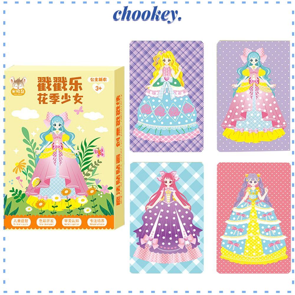 CHOOKEY Bộ Đồ Chơi Vải Cotton 3D Thay Đổi Màu Sắc Giáo Dục Sớm Cho Bé DIY