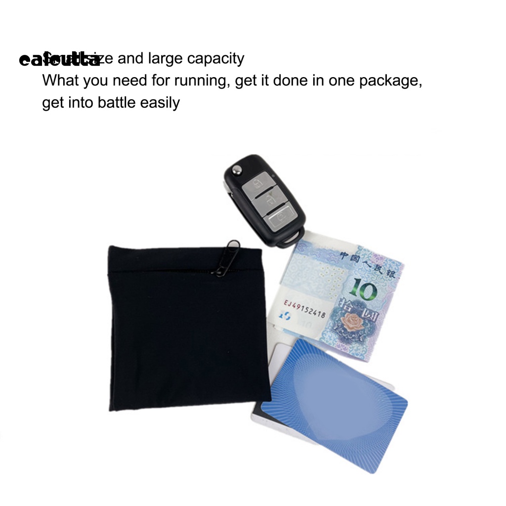 [calcutta] Ví Đựng Điện Thoại Chìa Khóa Tiền Xu Đeo Cổ Tay Thoáng Khí Thấm Hút Mồ Hôi Khi Chạy Bộ