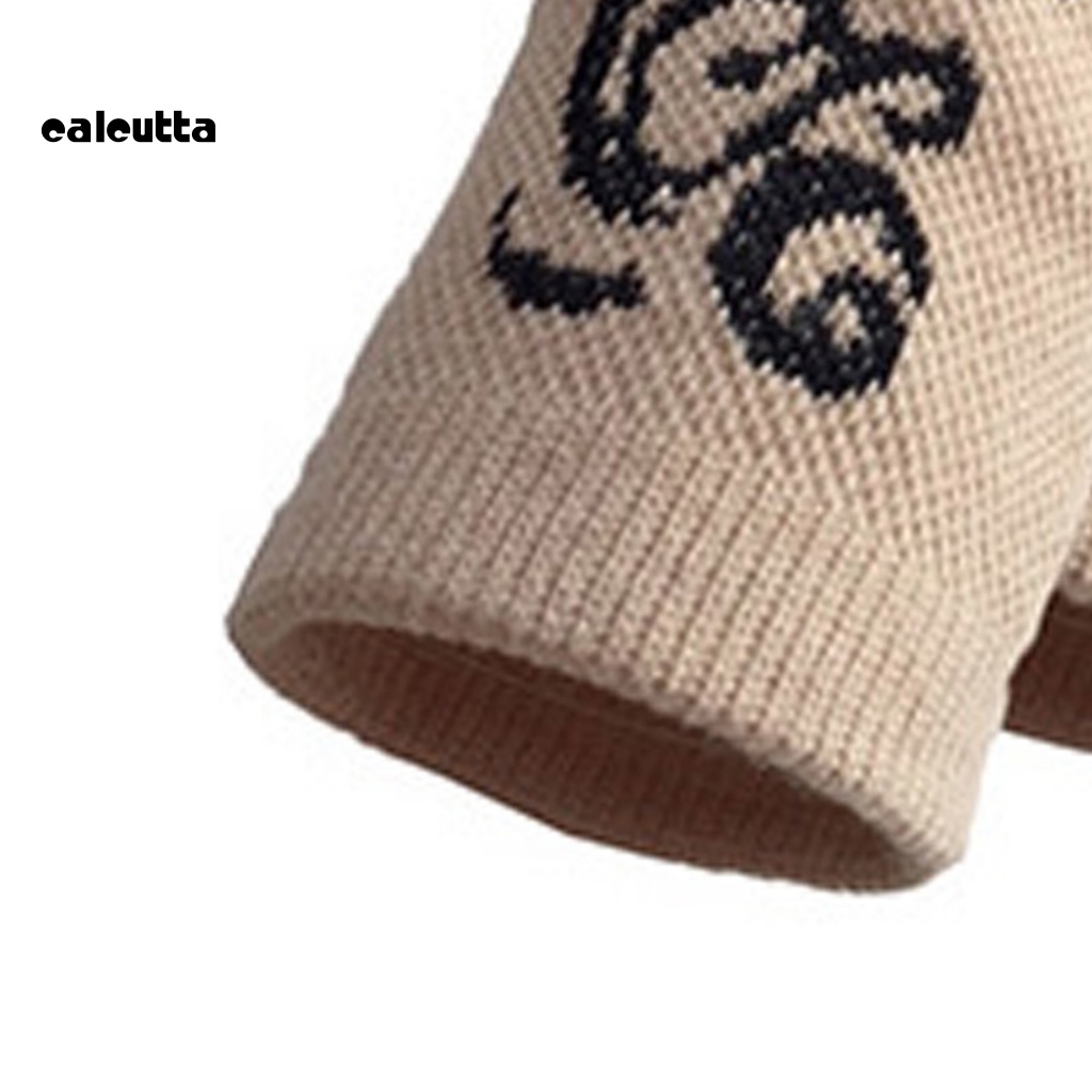 [calcutta] 1 Cặp Băng Quấn Bảo Vệ Cổ Tay Co Giãn Tốt Thoáng Khí In Họa Tiết Thể Thao Thông Dụng