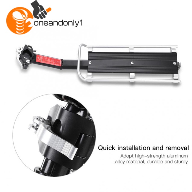 Giá Đỡ Yên Sau Xe Đạp Leo Núi Bằng Hợp Kim Nhôm Chịu Lực Cao