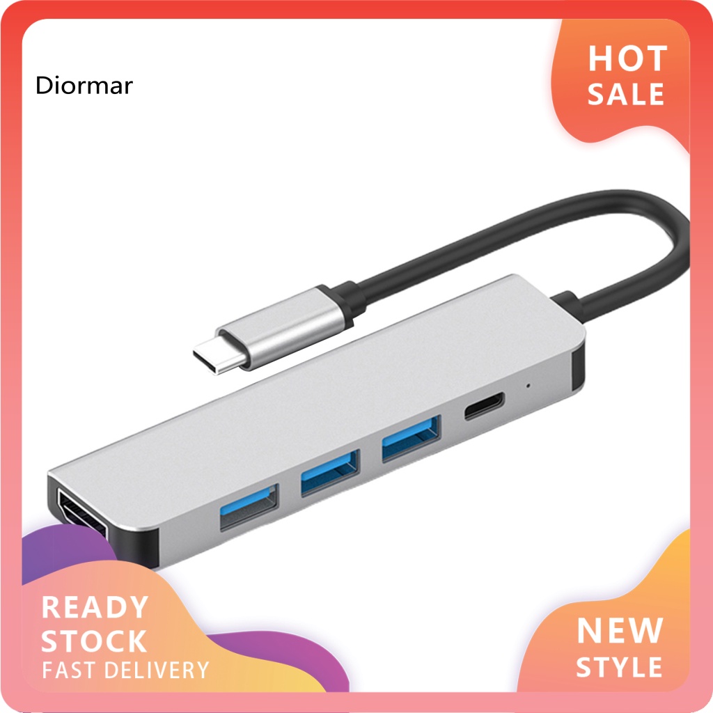 Bộ ChuyểN ĐổI DIO 5 Trong 1 4K TốC Độ Cao Sang HDMI USB 30 Cho MáY TíNh