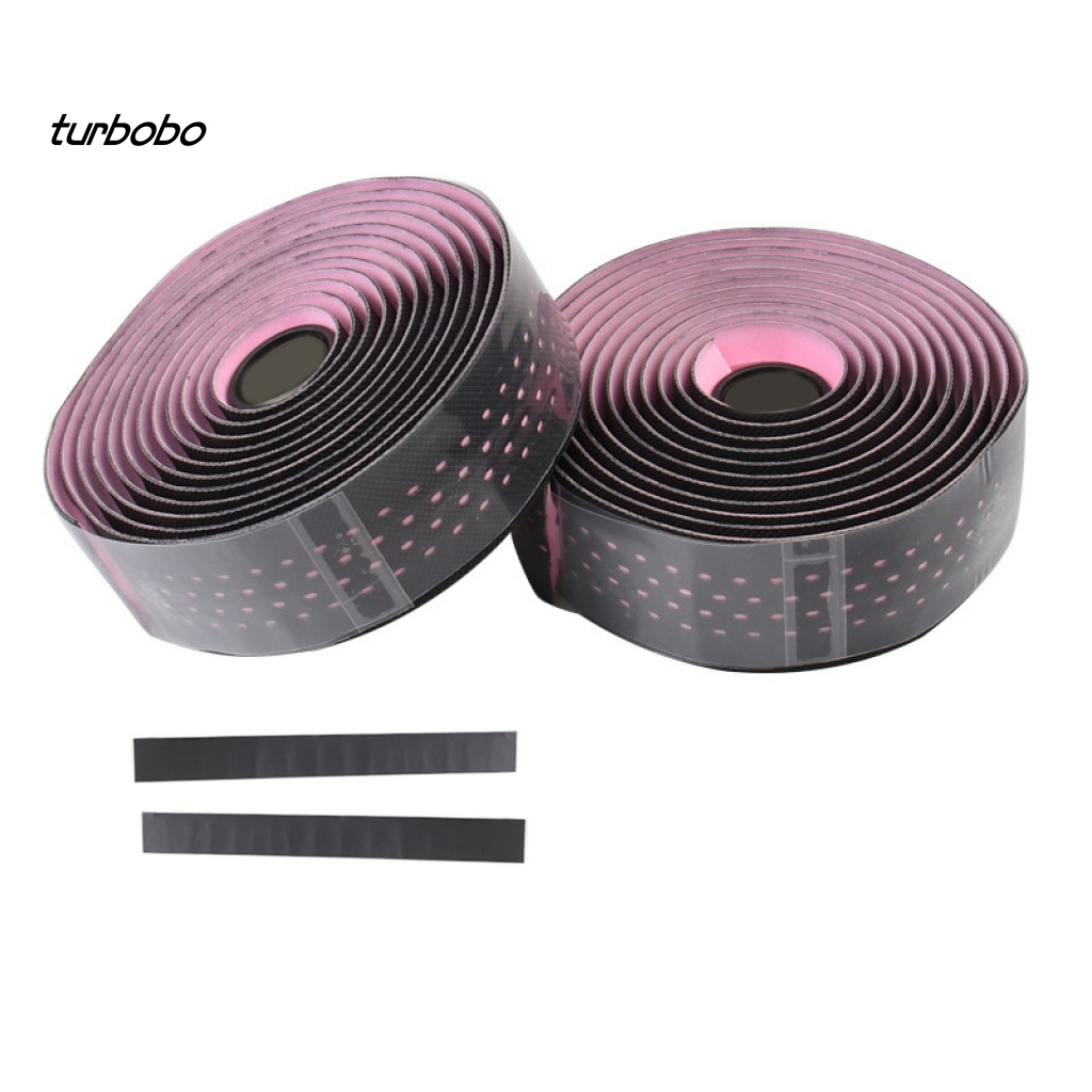 Set 2 Dây Đai Giả Da Gắn Tay Lái Xe Đạp Chống Trượt Tiện Lợi