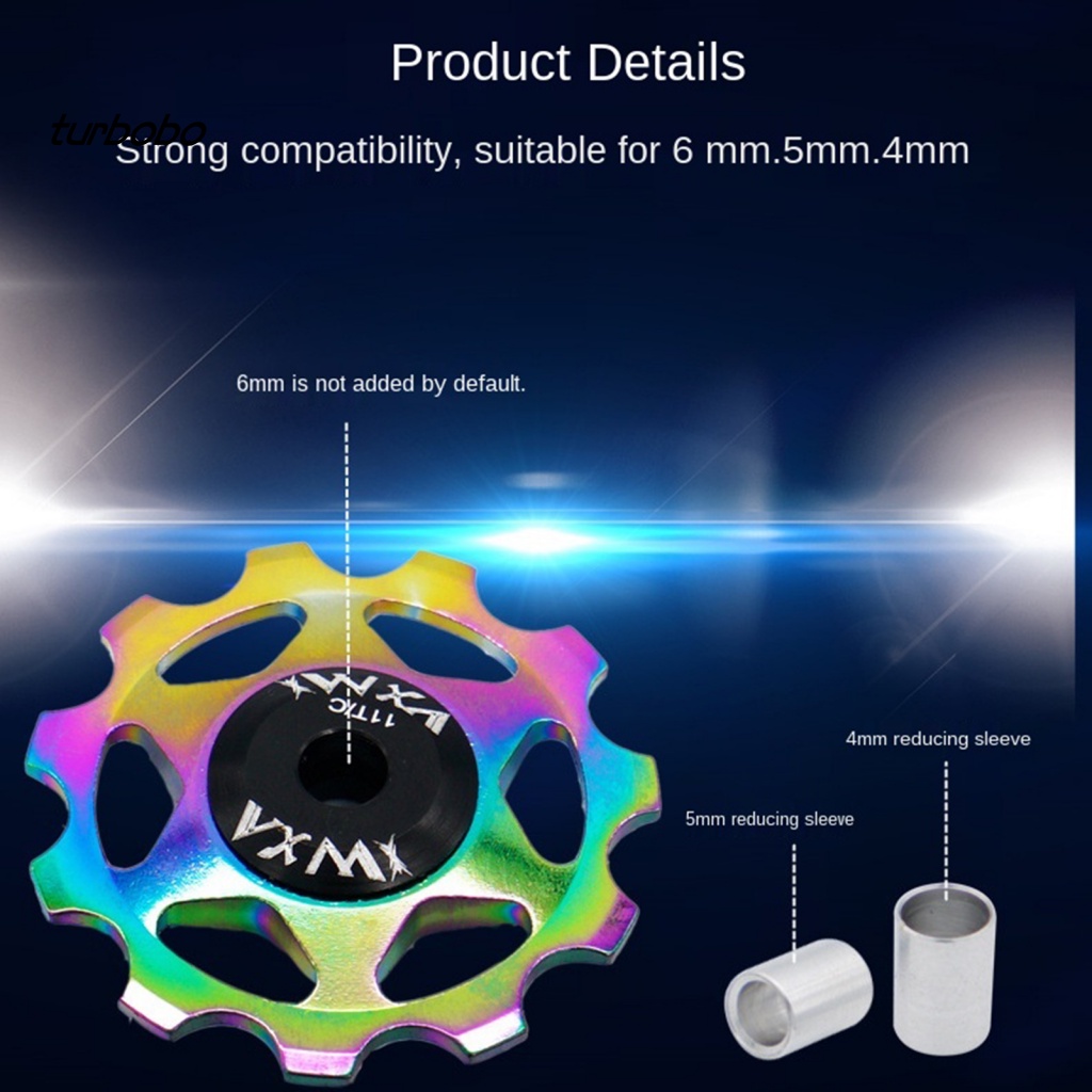 Ròng Rọc Hợp Kim Nhôm Chịu Lực Tốt 11T / 13T Siêu Nhẹ Chuyên Dụng Cho Xe Đạp Leo Núi