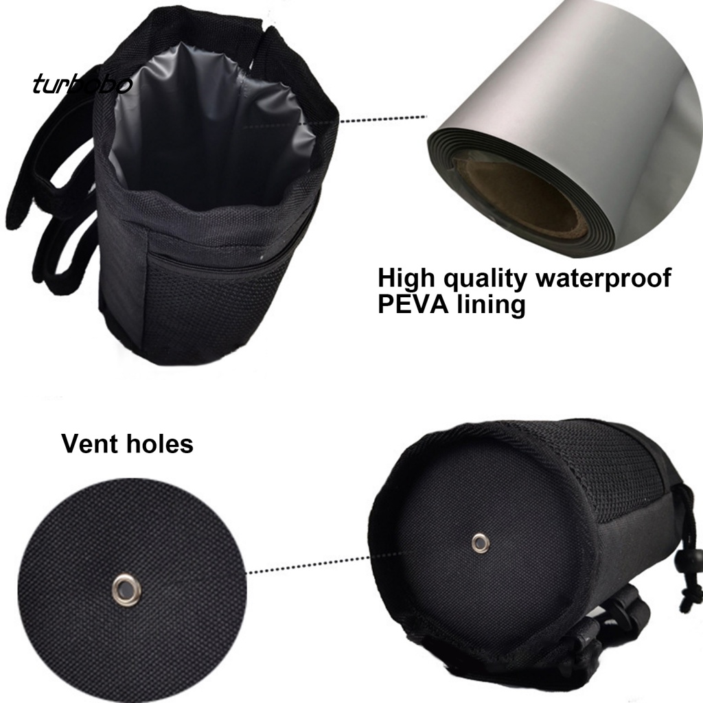 Set 2 Giá Đỡ Bình Nước Có Dây Rút Chống Nước Thông Dụng Cho Xe Đạp