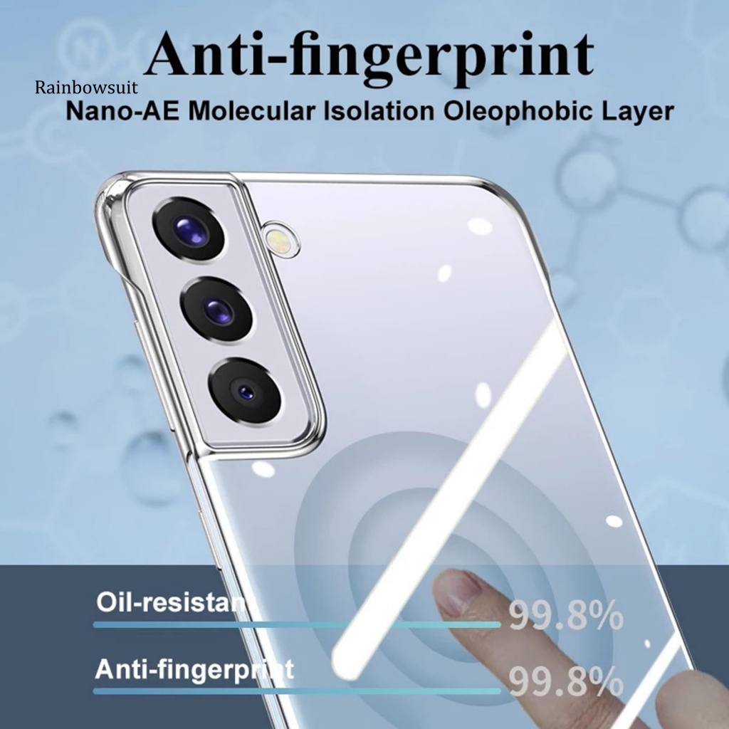 Ốp Điện Thoại Trong Suốt Siêu Mỏng Không Viền Chống Sốc Chống Trầy Cho Samsung S23 / S23 + / S23ultra