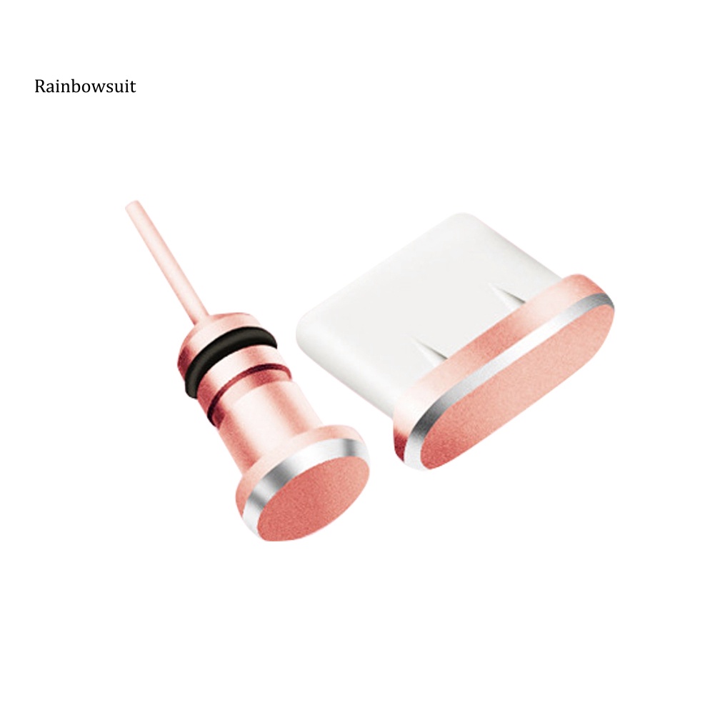 Nút Cắm Cổng Sạc Micro USB Loại C Chống Bụi Cho Điện Thoại Android iPhone