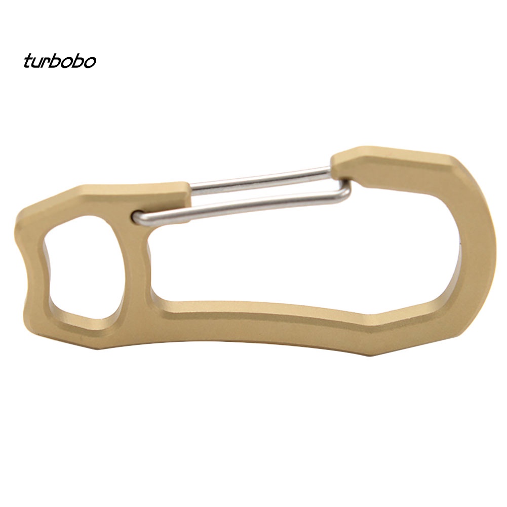 Móc Khóa Carabiner Bằng Đồng Thau Tiện Dụng Khi Đi Cắm Trại