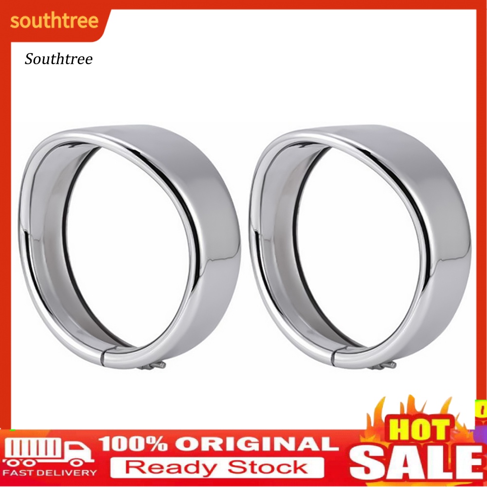 Bộ 2 Khung Viền Bảo Vệ Đèn Xe Máy 45inch