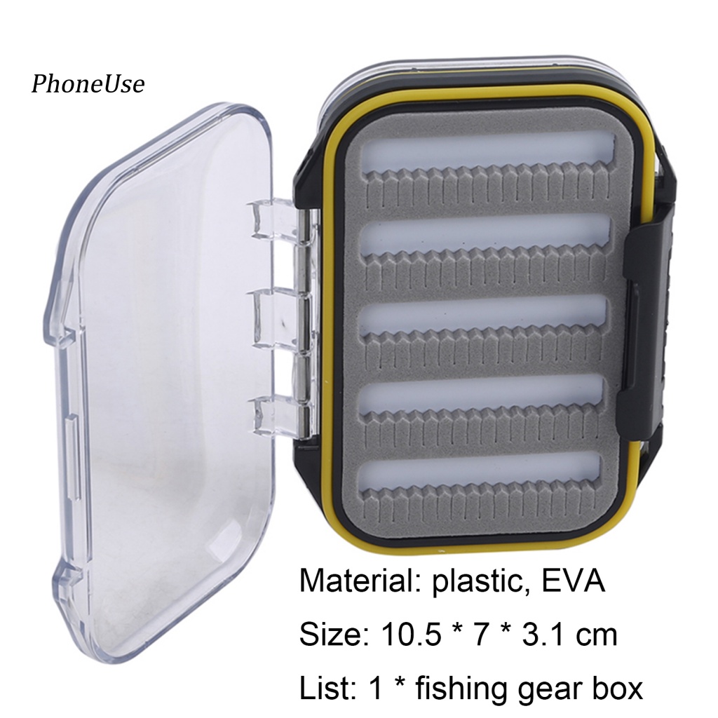 Hộp Đựng Mồi Câu Cá Bằng PU Hai Mặt Siêu Nhẹ Tiện Dụng