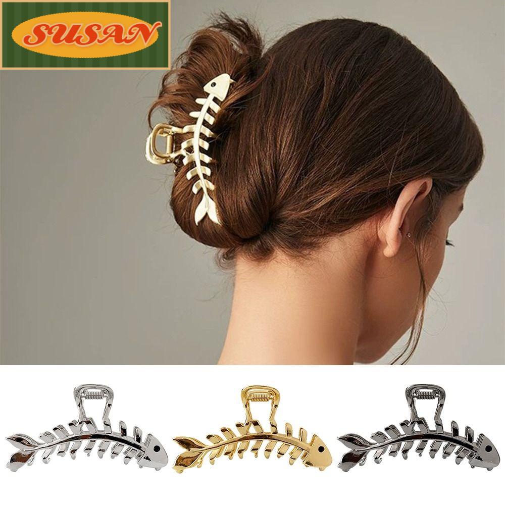 SUSANS Kẹp TóC HìNh Xương Cá ThờI Trang Cho Nữ