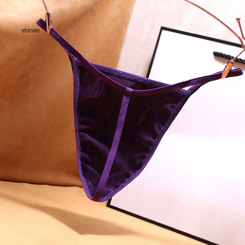 Sra Quần Lót Lọt Khe Chữ U Lưng Thấp Màu Trơn Thời Trang Quyến Rũ Cho Nam