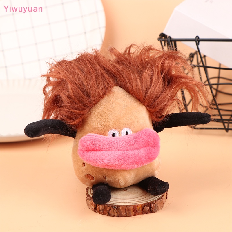 Móc Khóa Hình Khoai Tây Chiên Nhồi Bông Dễ Thương