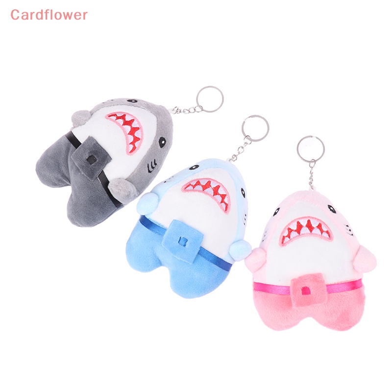 1 Móc Khóa Hình Cá Mập Nhồi Bông Ngộ Nghĩnh Mới
