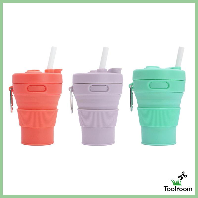 Cốc Uống Nước Nhỏ Bằng Silicone Có Thể Gấp Gọn Tiện Dụng